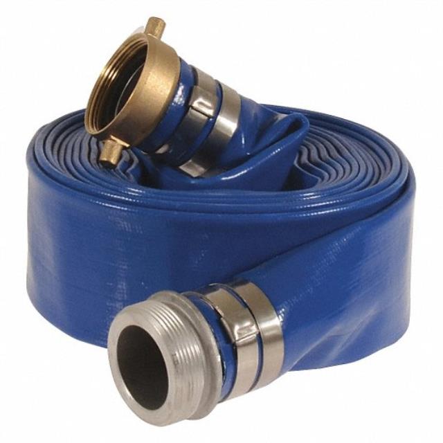 Rental store for 1-1 2  X 50  BLUE DISCHARGE HOSE  S S in Huntsville ON