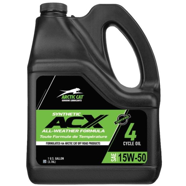 Rental store for 15W50 ARCTIC CAT ACX SYNTHETIC OIL, 4 LT in Huntsville ON